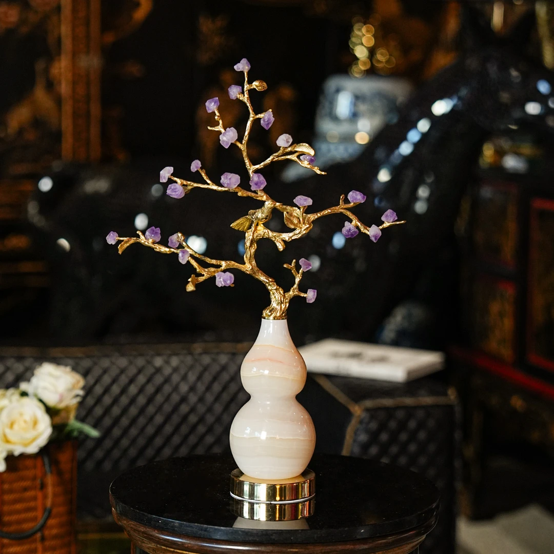 【本尼家】HY20现代轻奢装饰葫芦客厅电视柜饰品玄关入户摆件