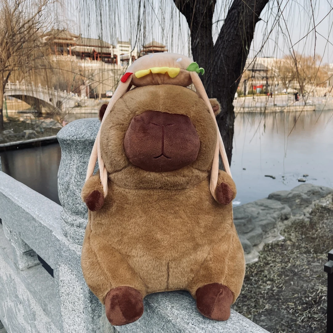 40cm汉堡卡皮巴拉一个，售后问题联系客服处理