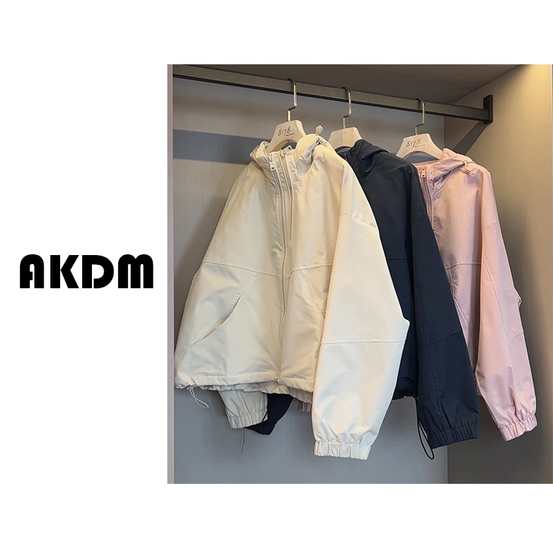 AKDM休闲连帽外套女上衣80032