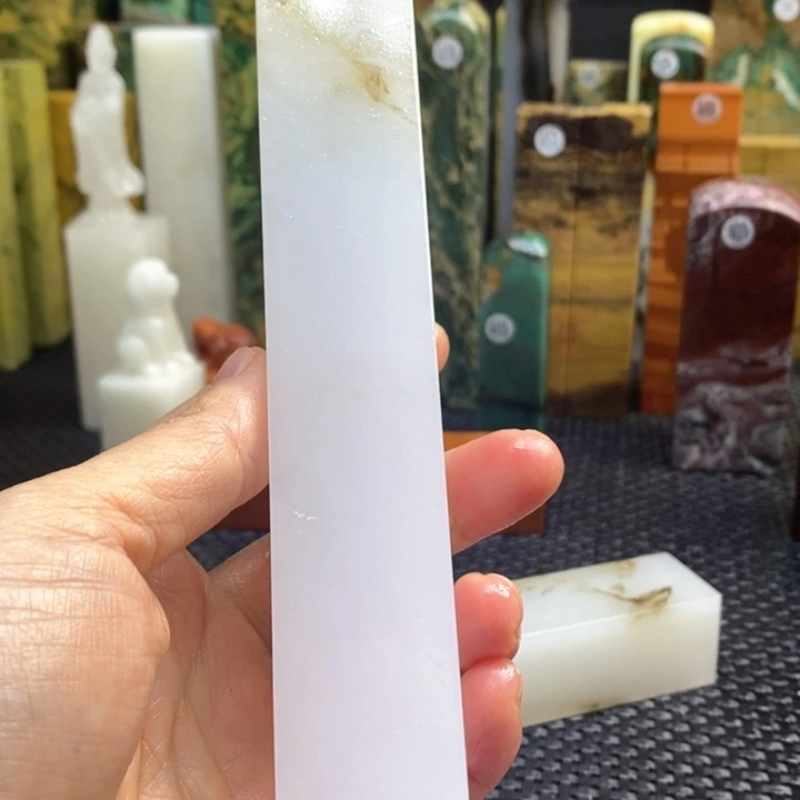 四川石晴**风青田石印章石