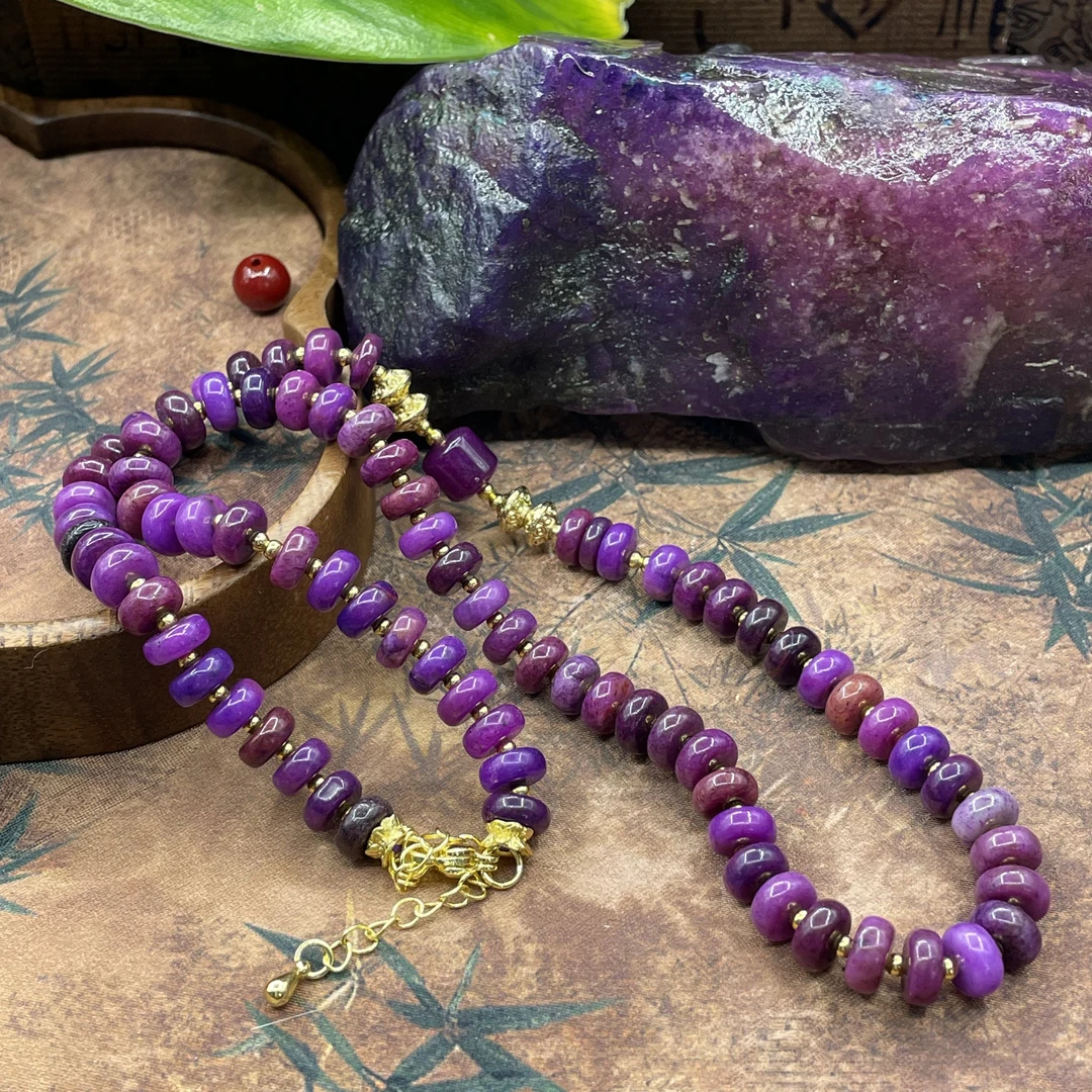 含辰砂工艺品【繁花珠宝甄选】含辰砂工艺品项链HX305