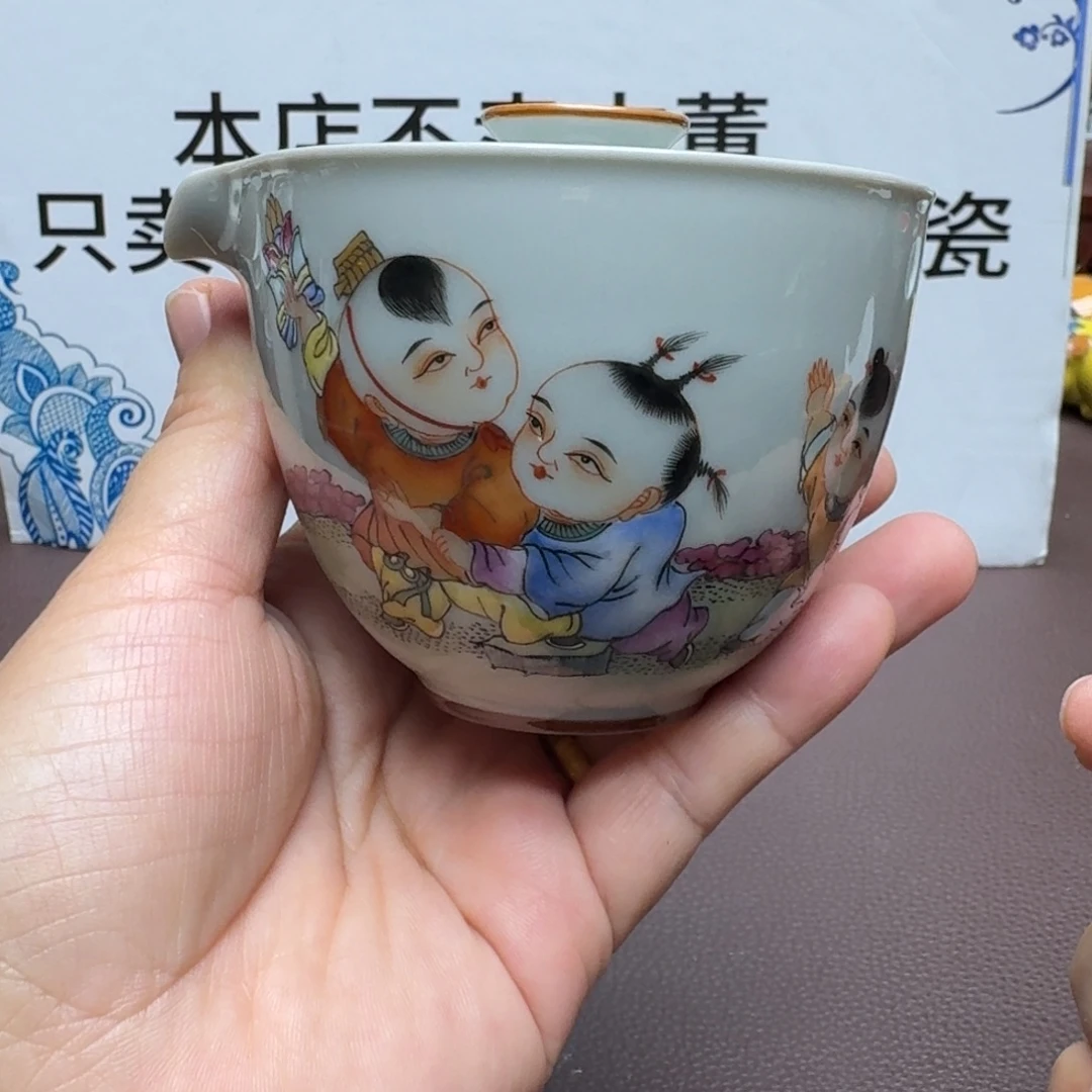 景德镇手工手绘展示