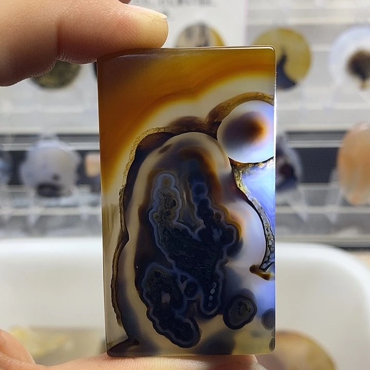 玛瑙/玉髓未镶嵌颈饰