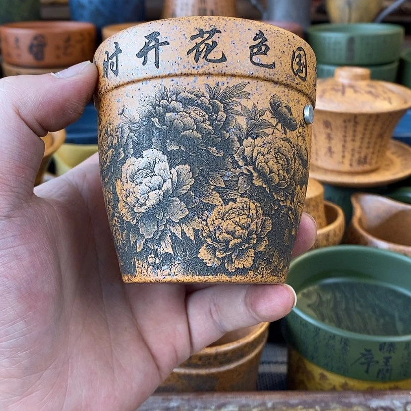 【闪购商品】紫砂杯子宜兴全手工紫砂杯