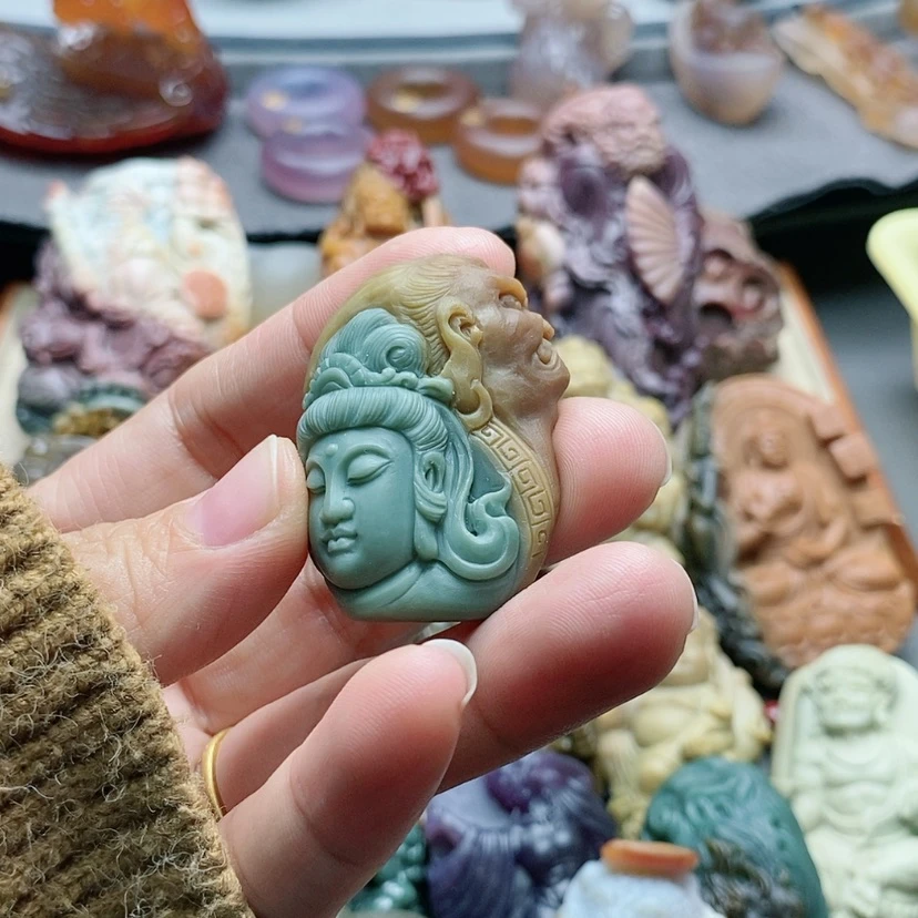 【闪购商品】未镶嵌吊坠定制石英质玉