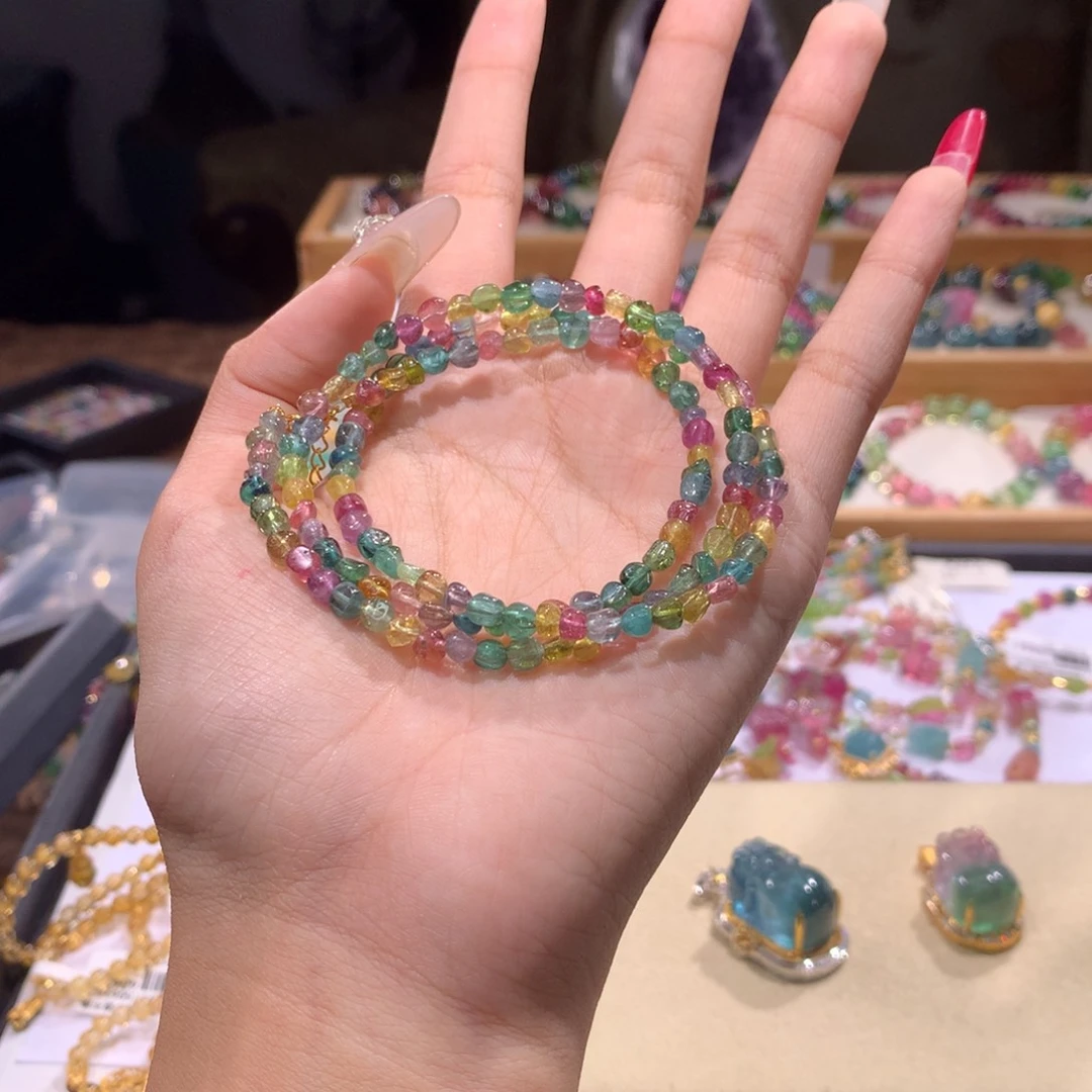 未镶嵌多样性发货其一碧玺