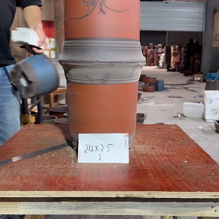 紫砂花盆紫砂花盆