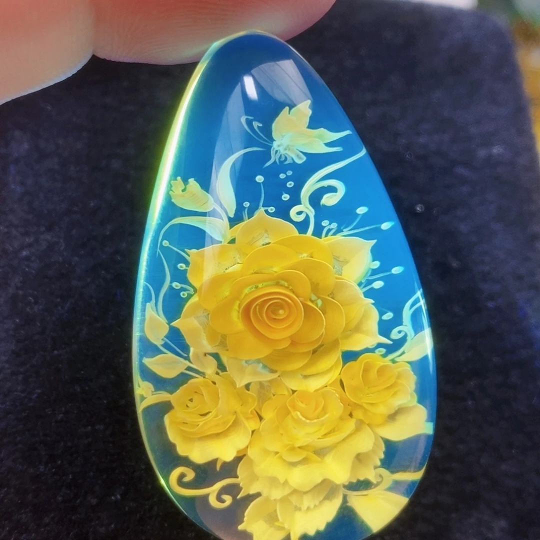 【闪购商品】金珀吊坠(不含链)未镶嵌