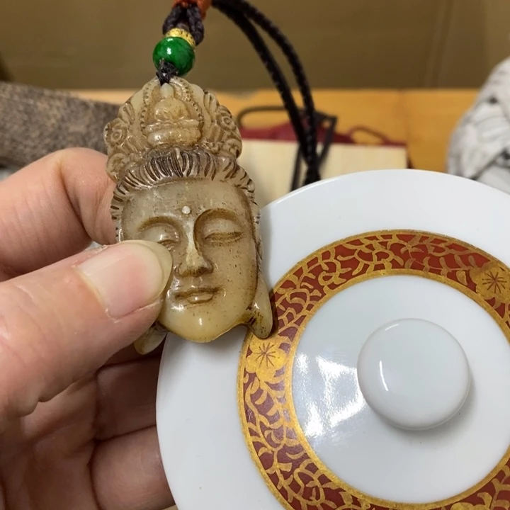 瓷片哈哈中古工艺品一件