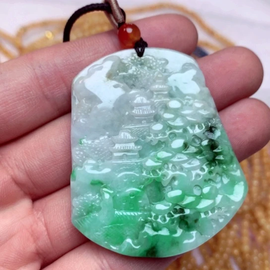 翡翠吊坠(不含链)未镶嵌