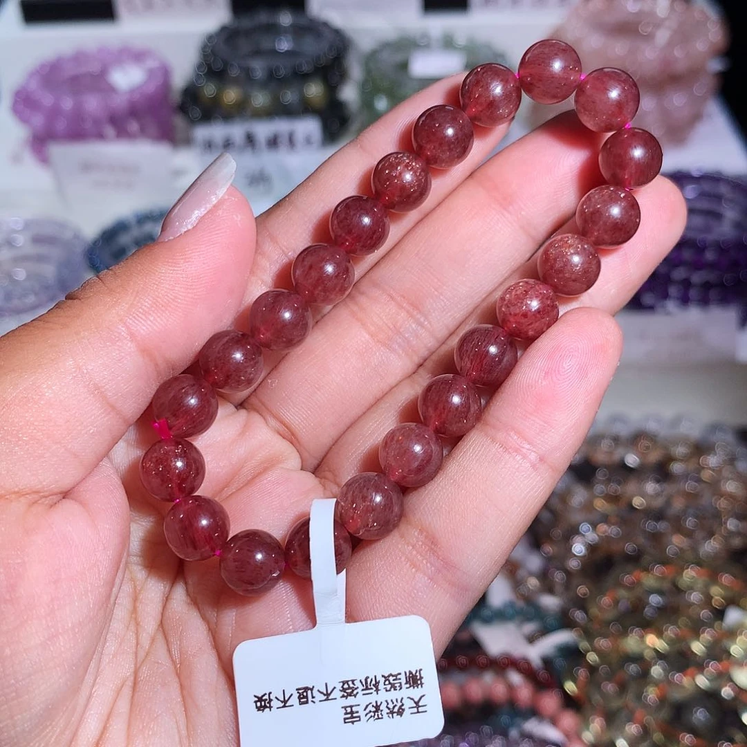 未镶嵌手链水晶星光车厘子草莓晶8