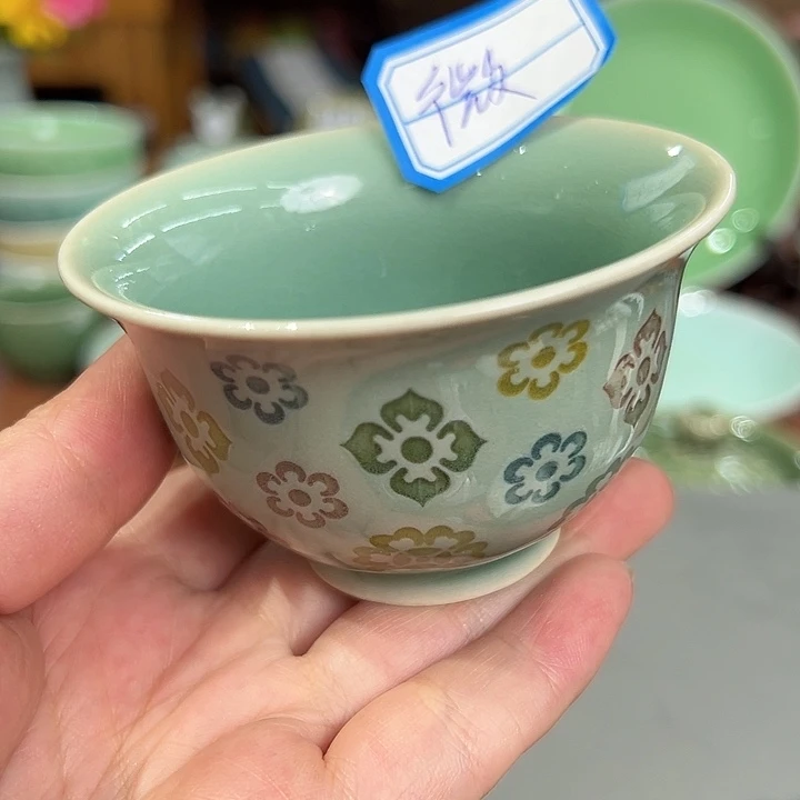 龙泉敬悦青瓷品茗杯
