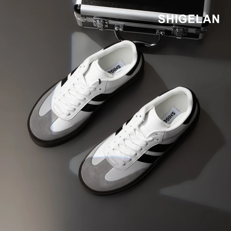 诗歌兰25款经典时尚百搭休闲板鞋厚底增高柔软舒适德训鞋女526-56