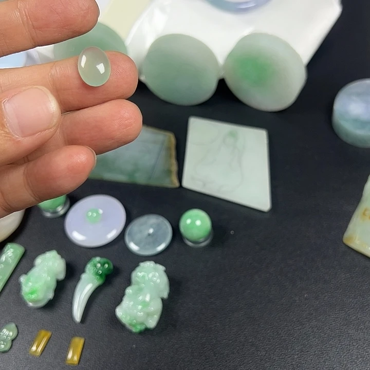 定制翡翠未镶嵌蛋面