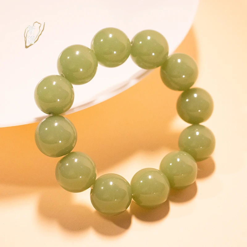 【昕禧·晴青】晴水手串玉石珠子串珠手链男女款送人礼物