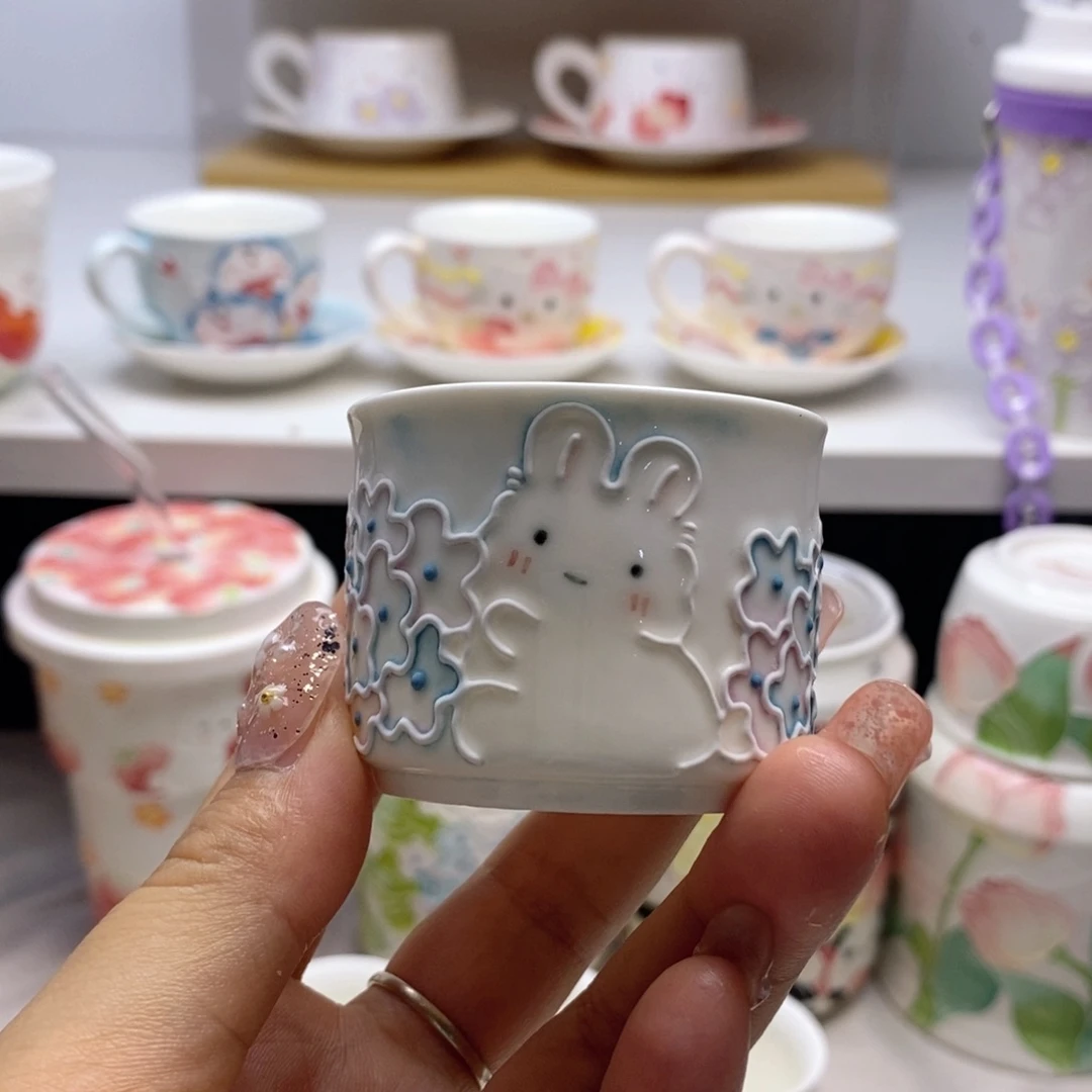 手绘手工制作陶瓷瑕疵399
