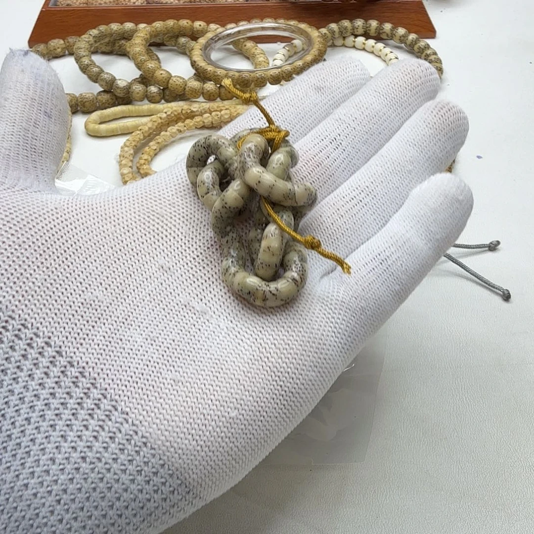 星月菩提吊坠36灭世糯冰半壁针尖星大肠6左右108