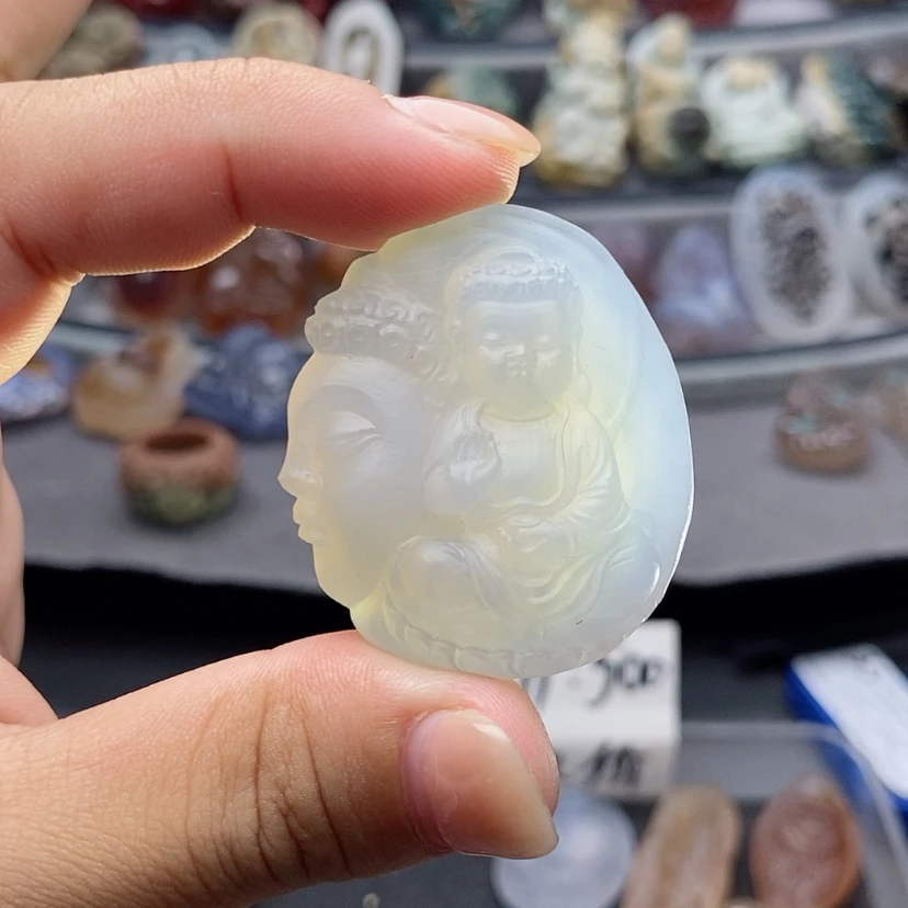 【闪购商品】未镶嵌吊坠定制玛瑙