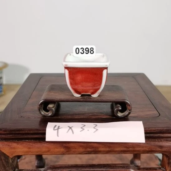 陶手工手绘大德堂釉盆