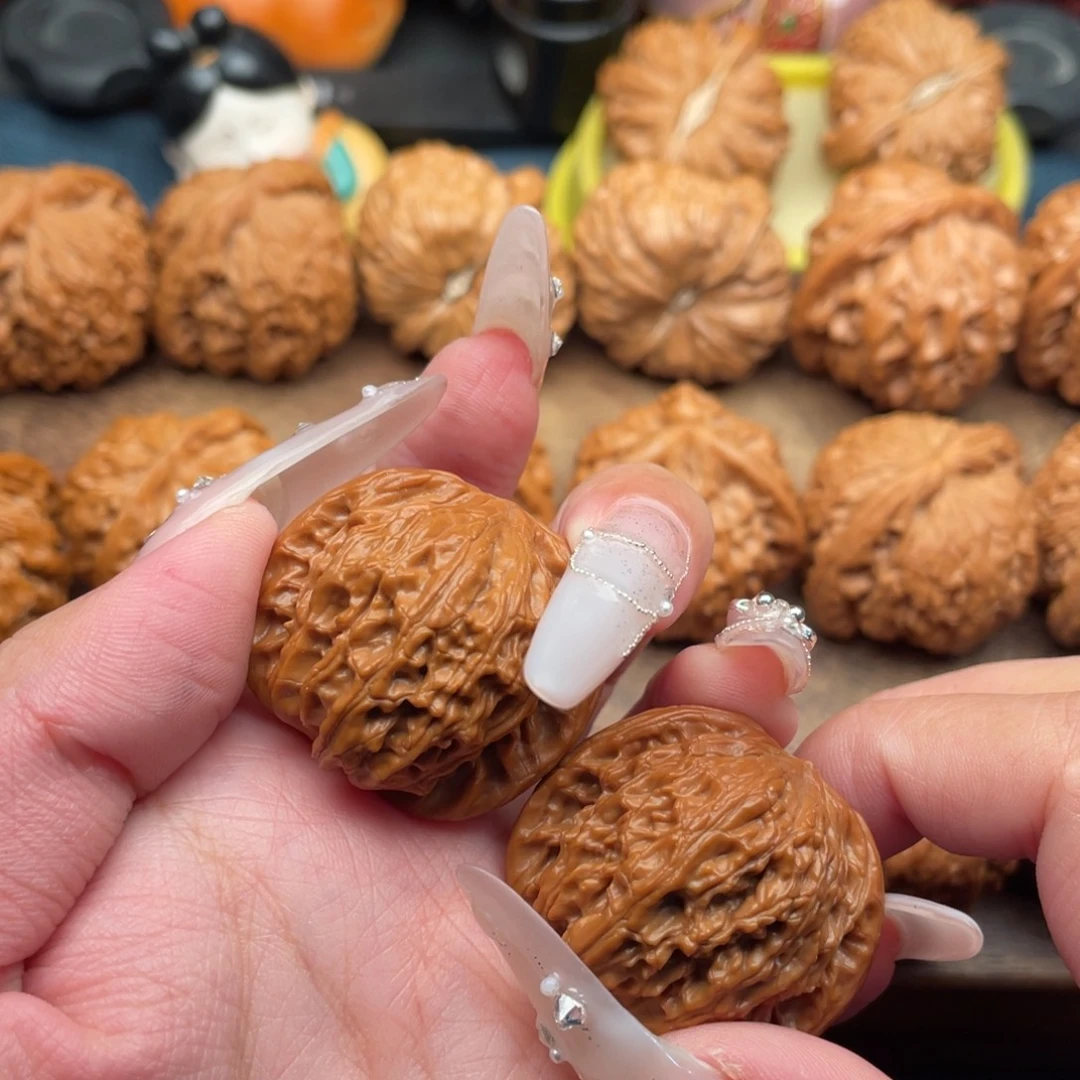 成***米文玩核桃把件全品，山地磨35