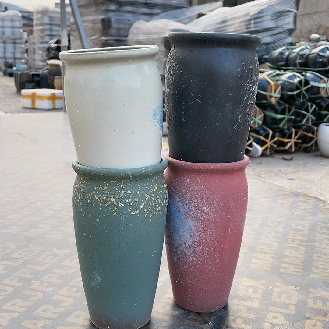 无铅玻璃宜兴紫砂花盆