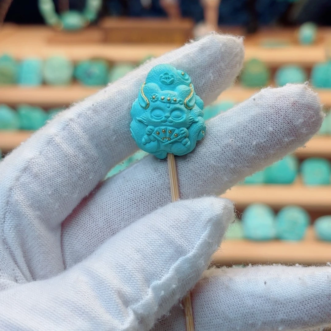 绿松石未镶嵌配饰