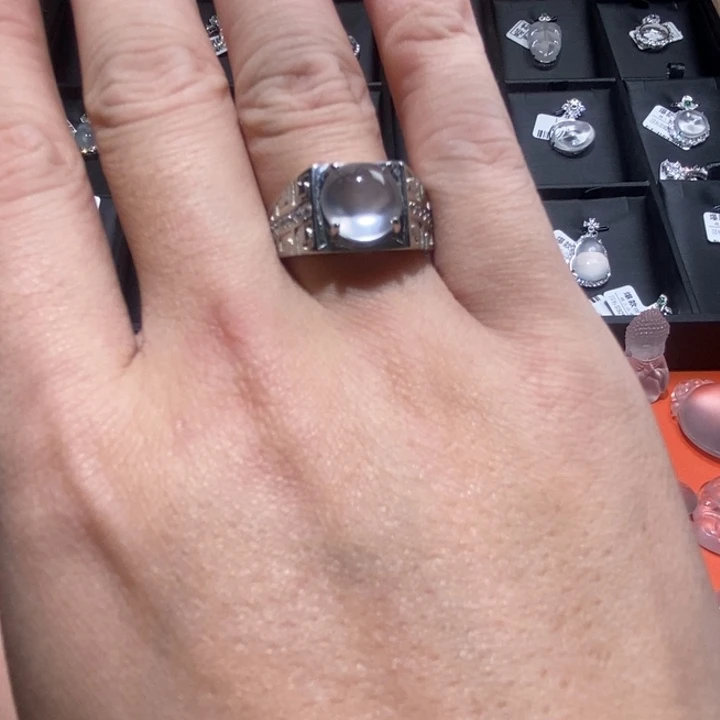 石英质玉合金戒指