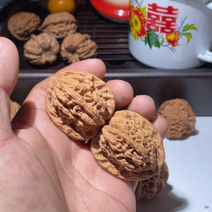吊坠文玩核桃虎头 微色差