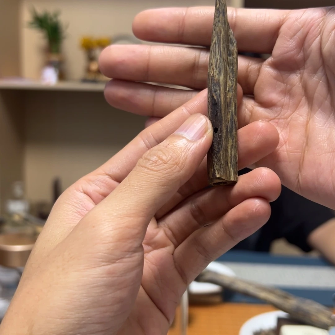 沉香纯化熏香虫漏老料5克