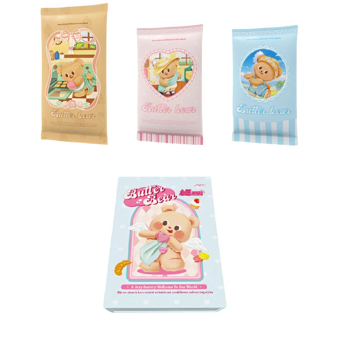 【9.9抬盒】JioJio  黄油小熊心愿烘培坊  二创 收藏动漫卡牌