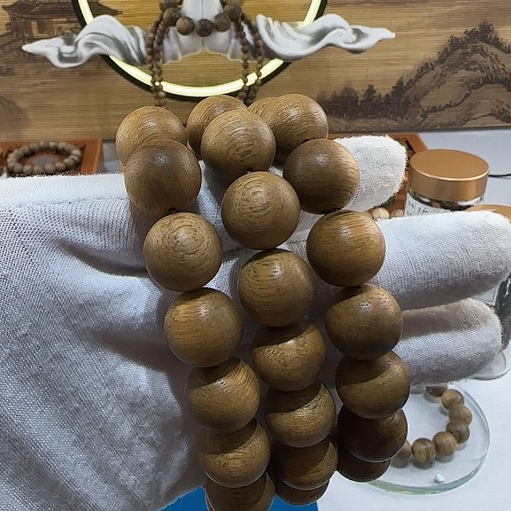 沉香手串菩萨奇单圈1.4