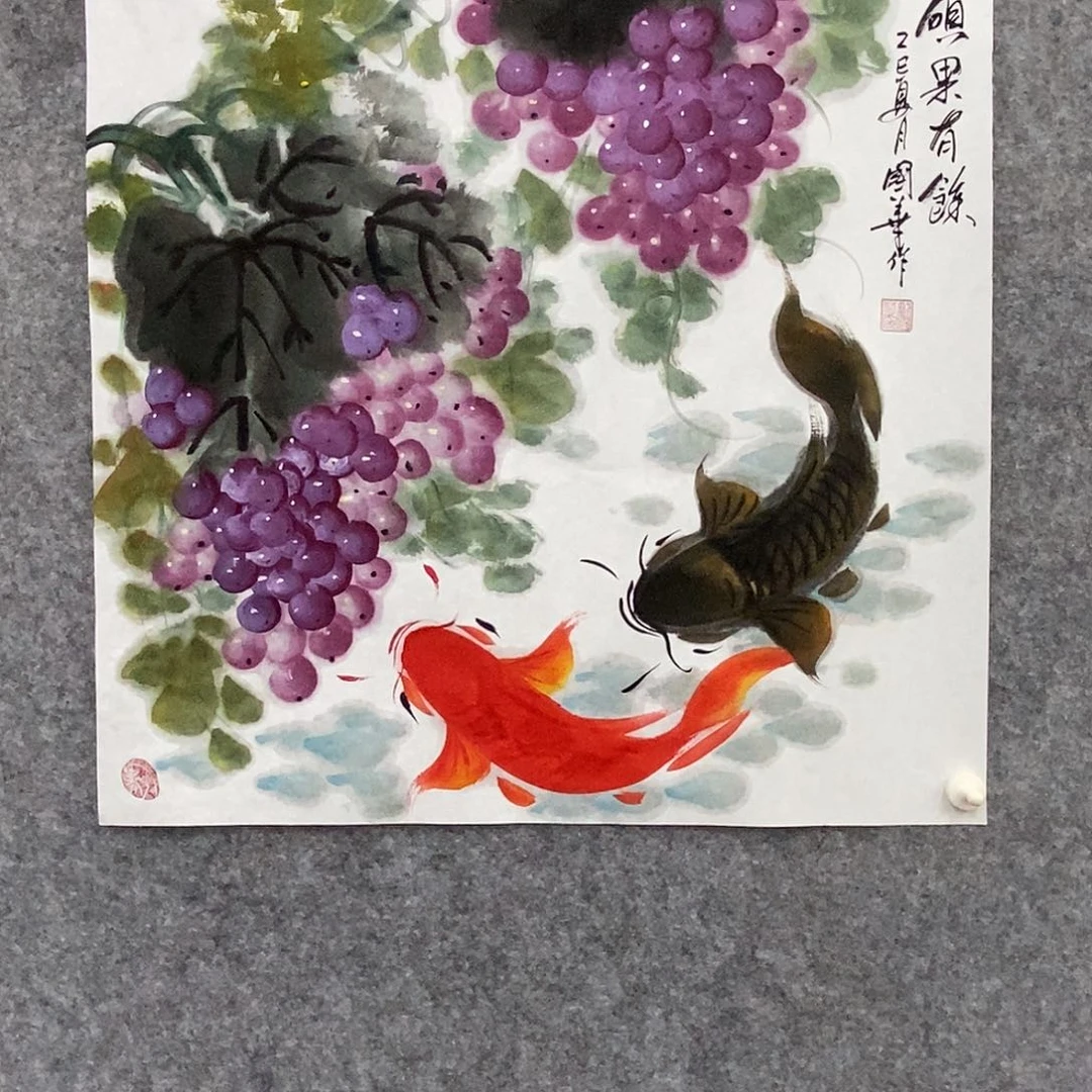 国画刘国华手绘作品111