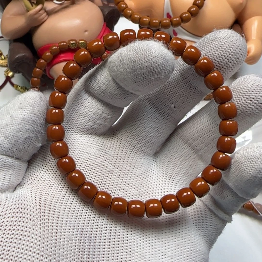 手串/手链橄榄核老挝核尖单圈7.0