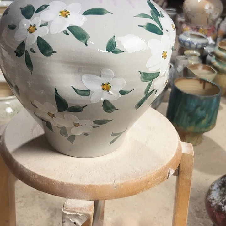 瓶口11户25无孔满68随机一只盆