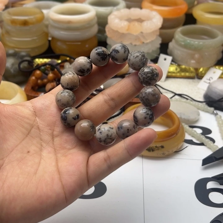 石英岩玉合金手镯