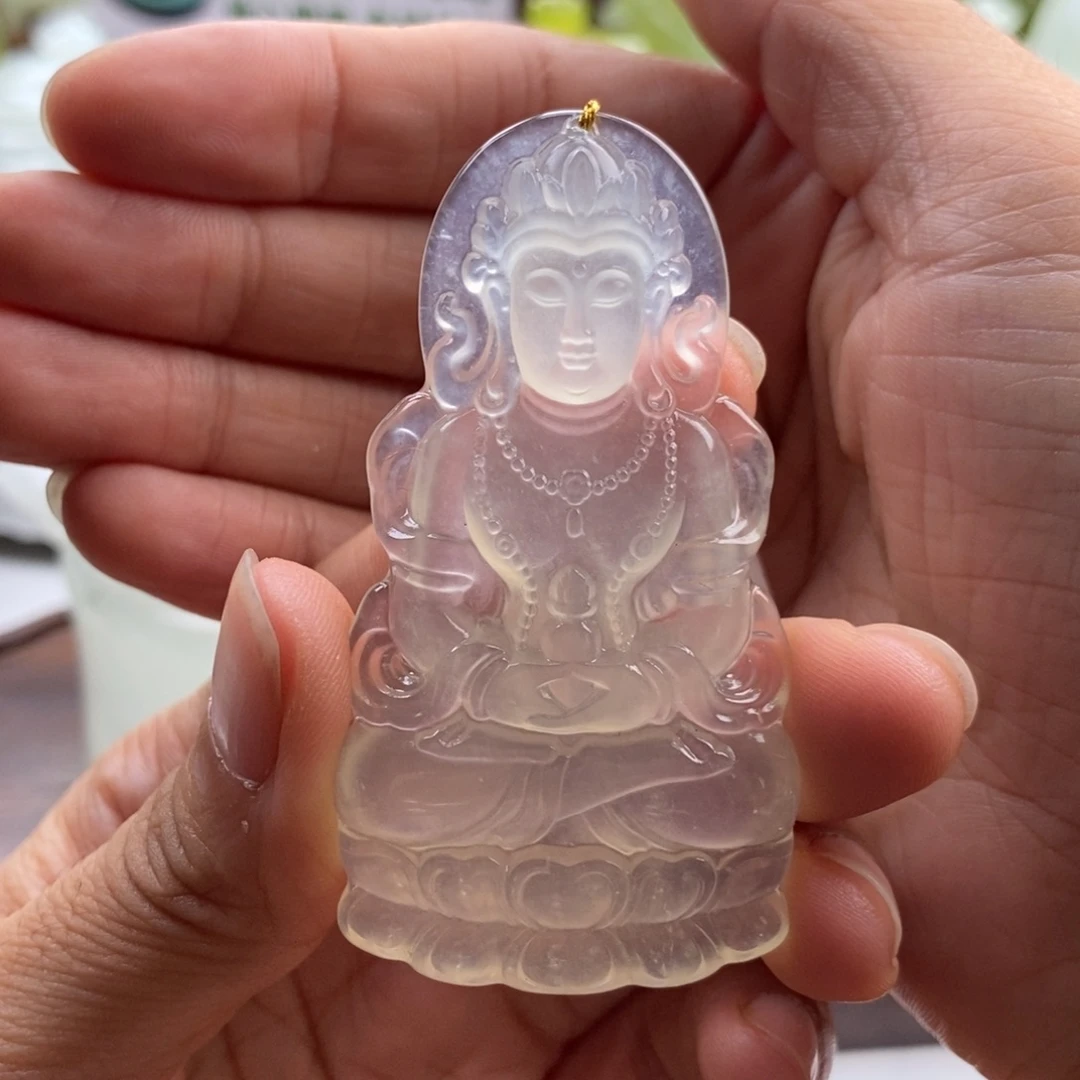 岫玉未镶嵌四大名玉挂件