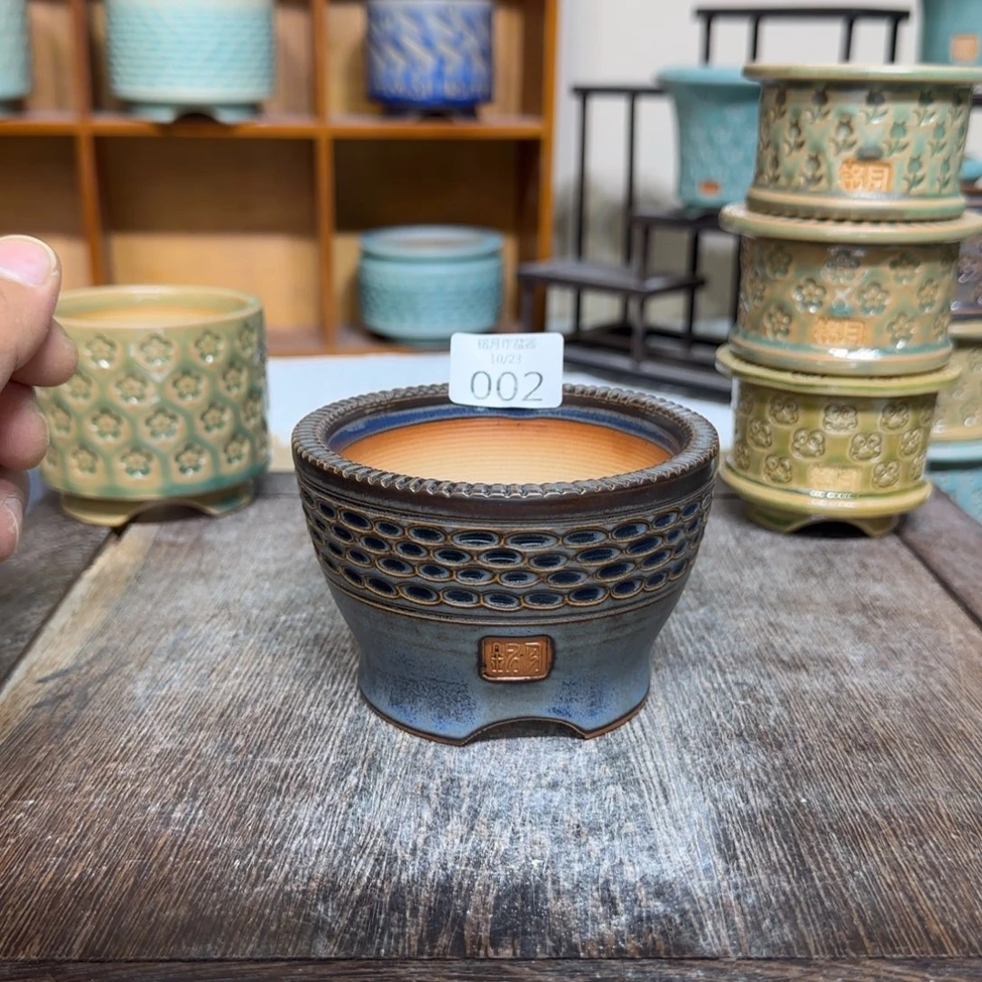 手工花盆 002 内口口径 6.5 cm