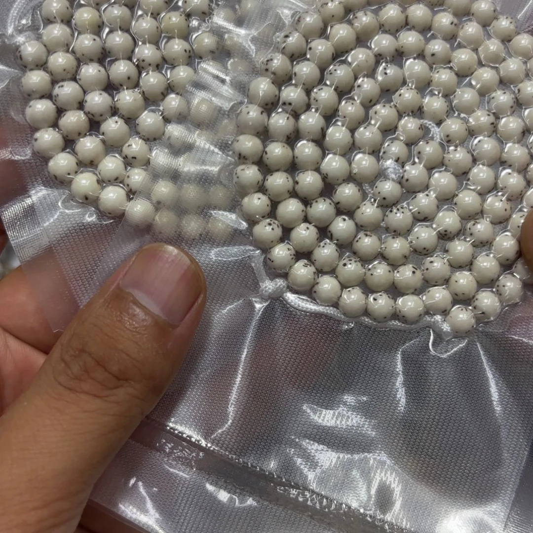 手串星月菩提星月原生态6圆河豚