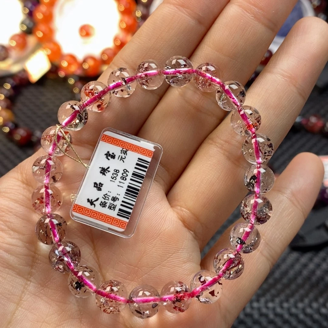 水晶毒液手链：11809未镶嵌