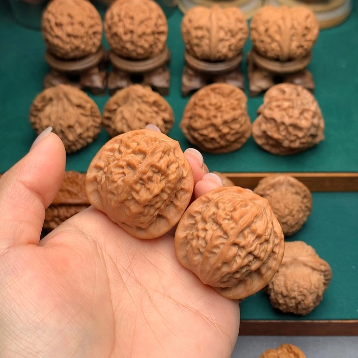 文玩核桃把件全品官印