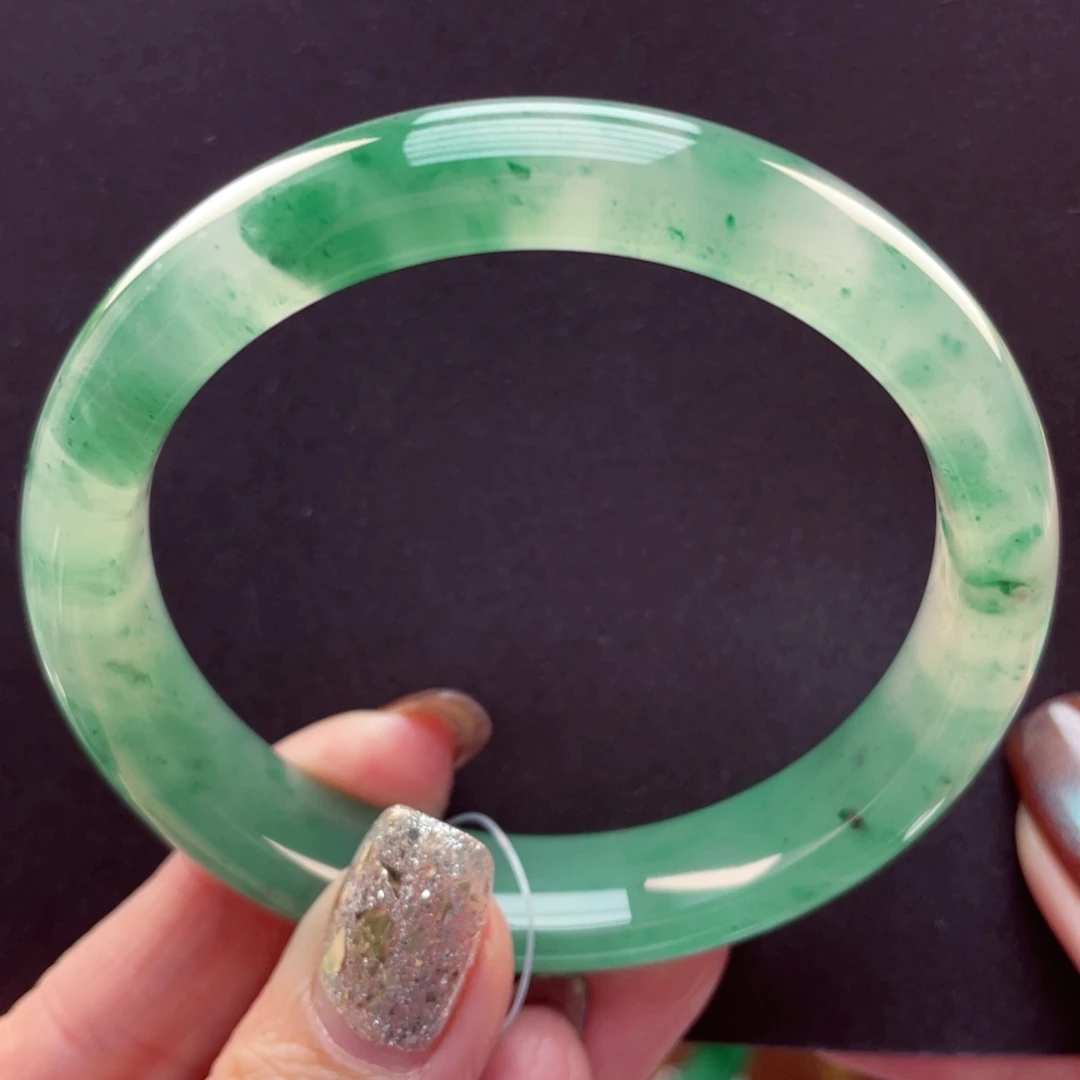 石英质玉未镶嵌手镯58-59