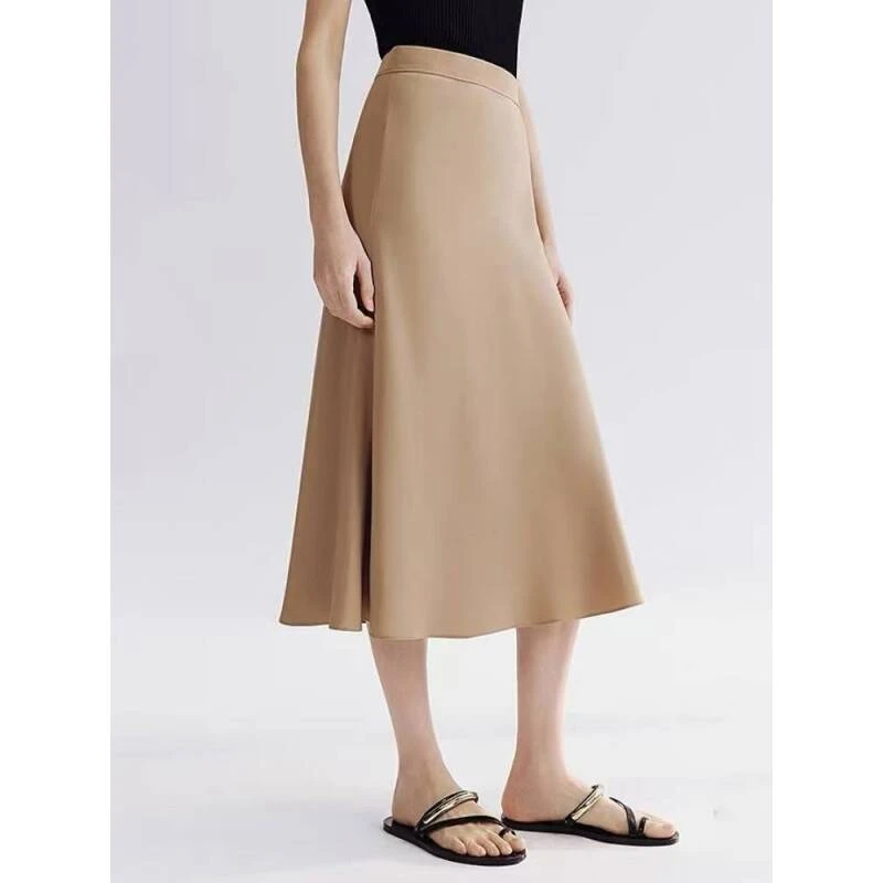 H-1340【朗】王楚然同款 夏季新款气质a字半身裙女