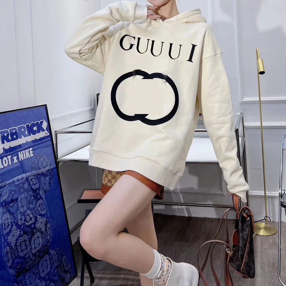 大G连帽卫衣男女同款三标齐重磅棉轻奢痞帅男装连帽套头衫情侣装