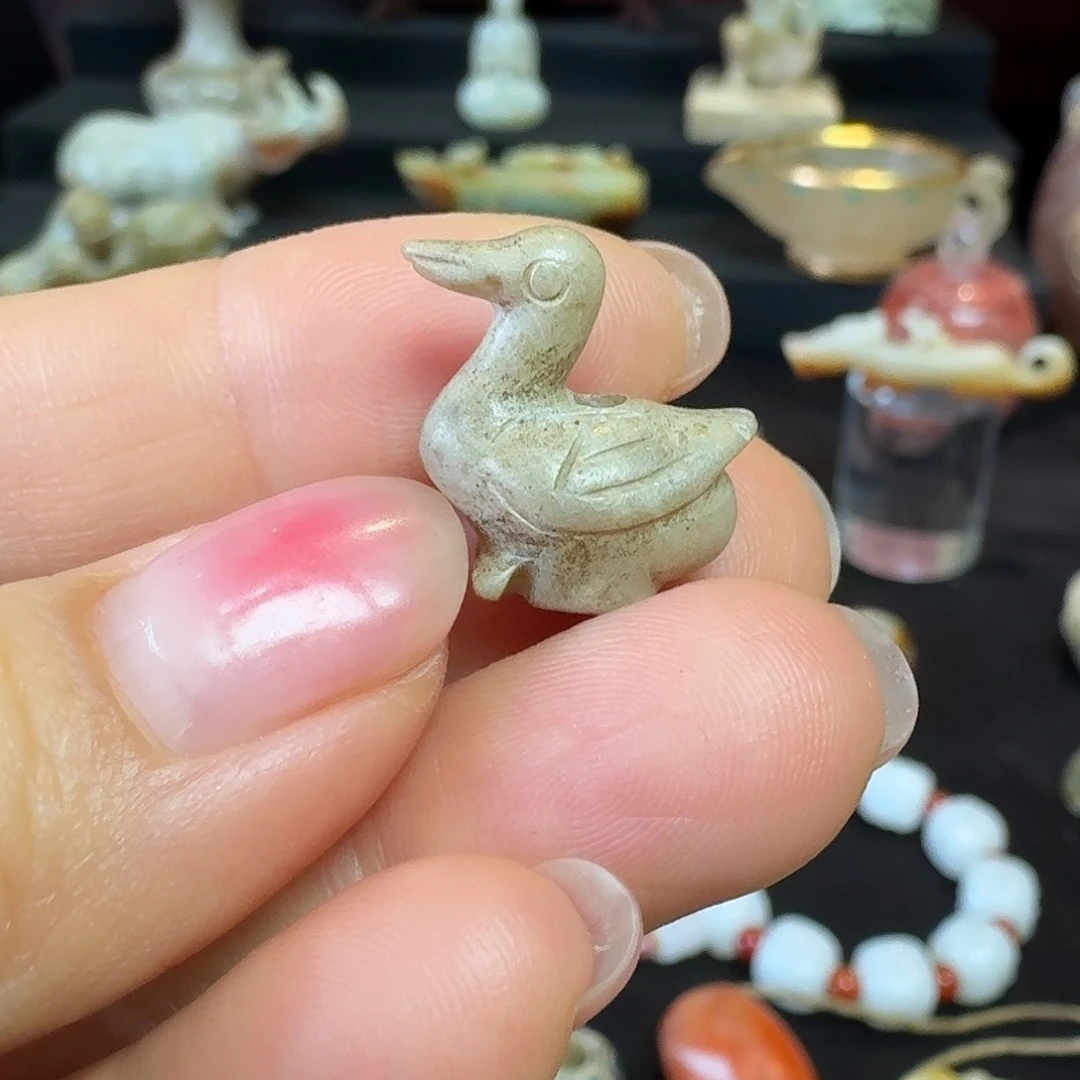 和田玉挂件未镶嵌子***8