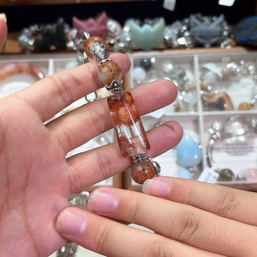 于***焱水晶手串合金水晶