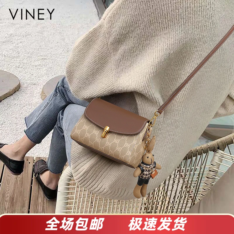Viney包包女2025新款上档次洋气爆款斜挎包生日新年礼物送女生