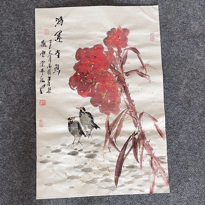 国画花鸟画作品欣赏