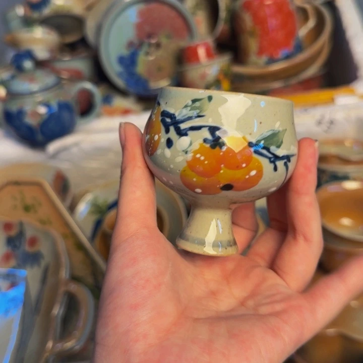 瓷片景德镇陶瓷手工手绘