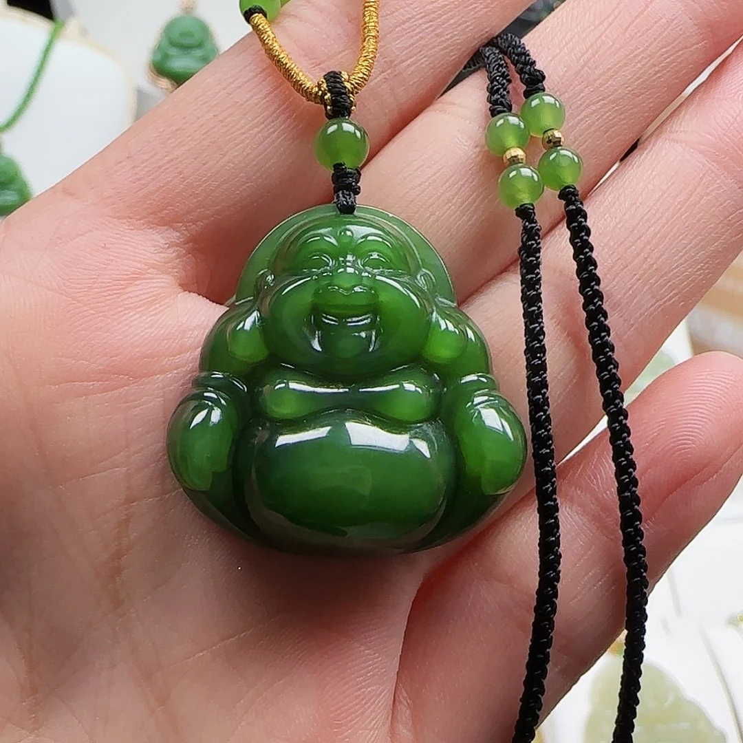 和田玉未镶嵌颈饰30