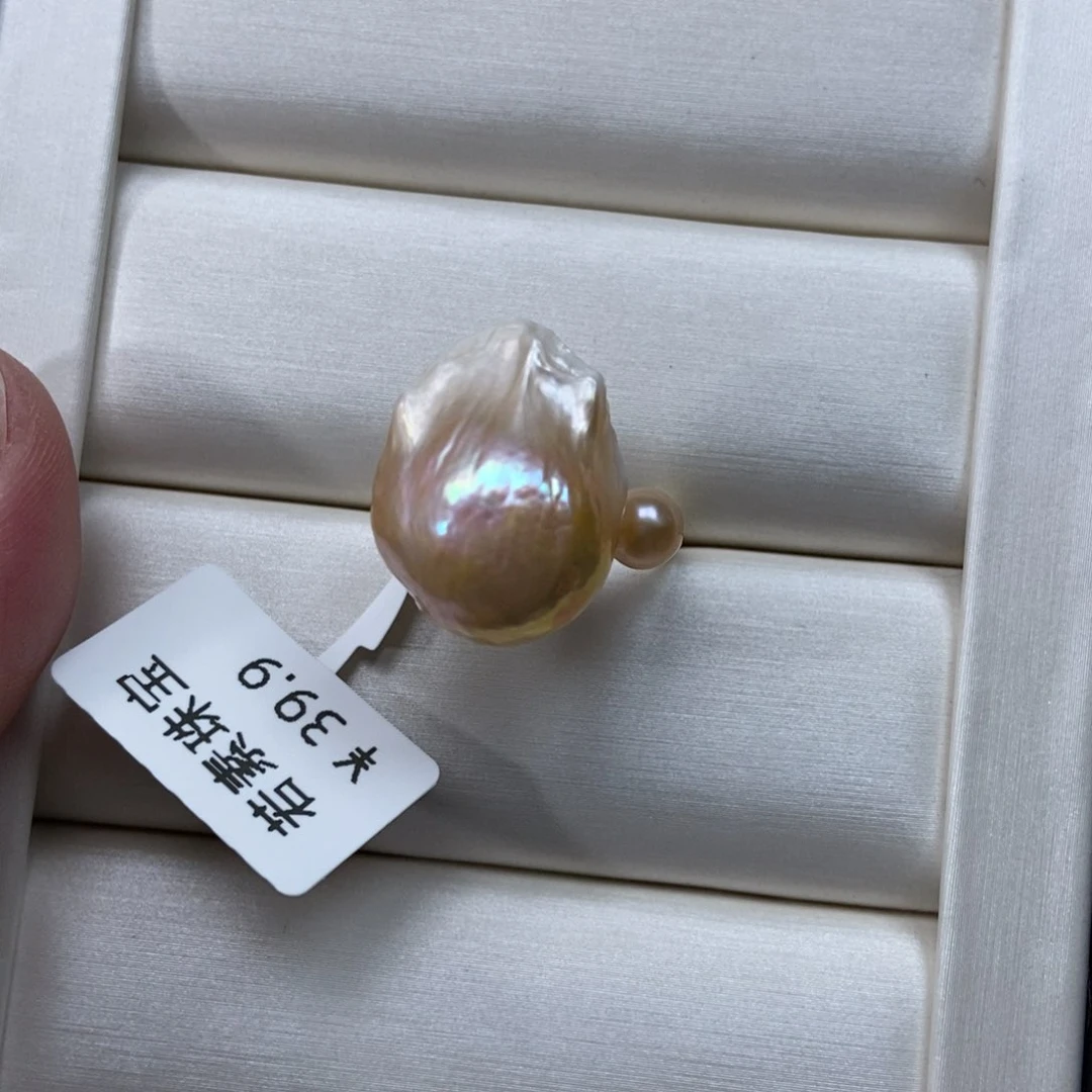 淡水珍珠戒指合金福利199